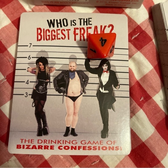 Who's The Biggest Freak? - Adult Party Drinking Card Game - Picture 2 of 5